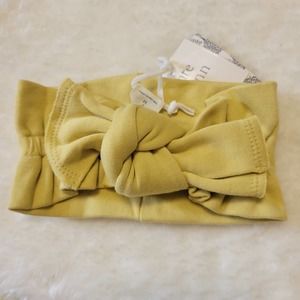 KATE QUINN Pampas Grass Stretchy Bow Headband